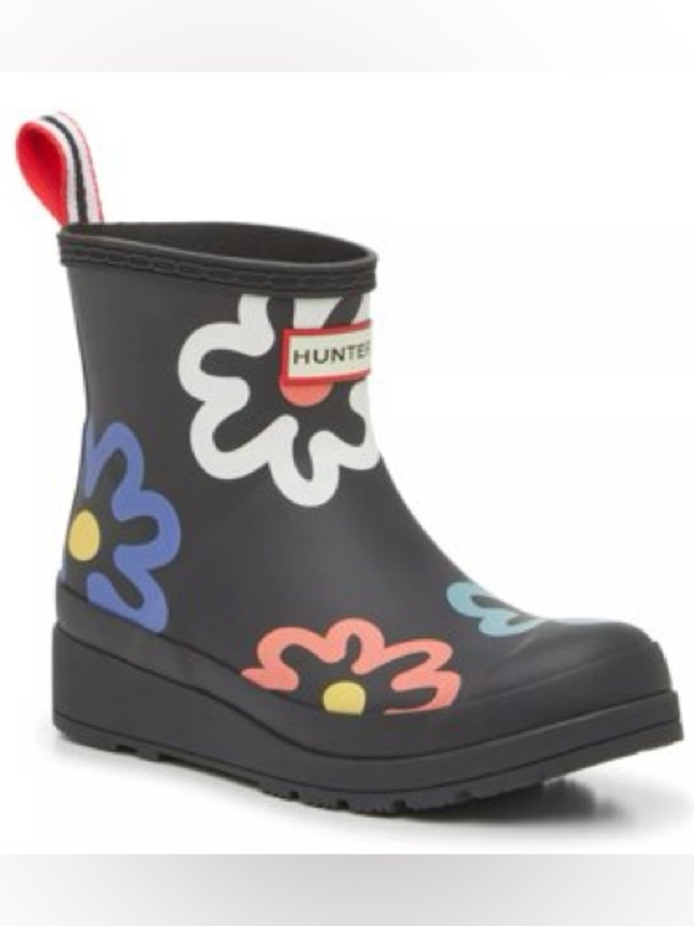 HUNTER Original Play Short Flower Waterproof Rain Boot - Women's